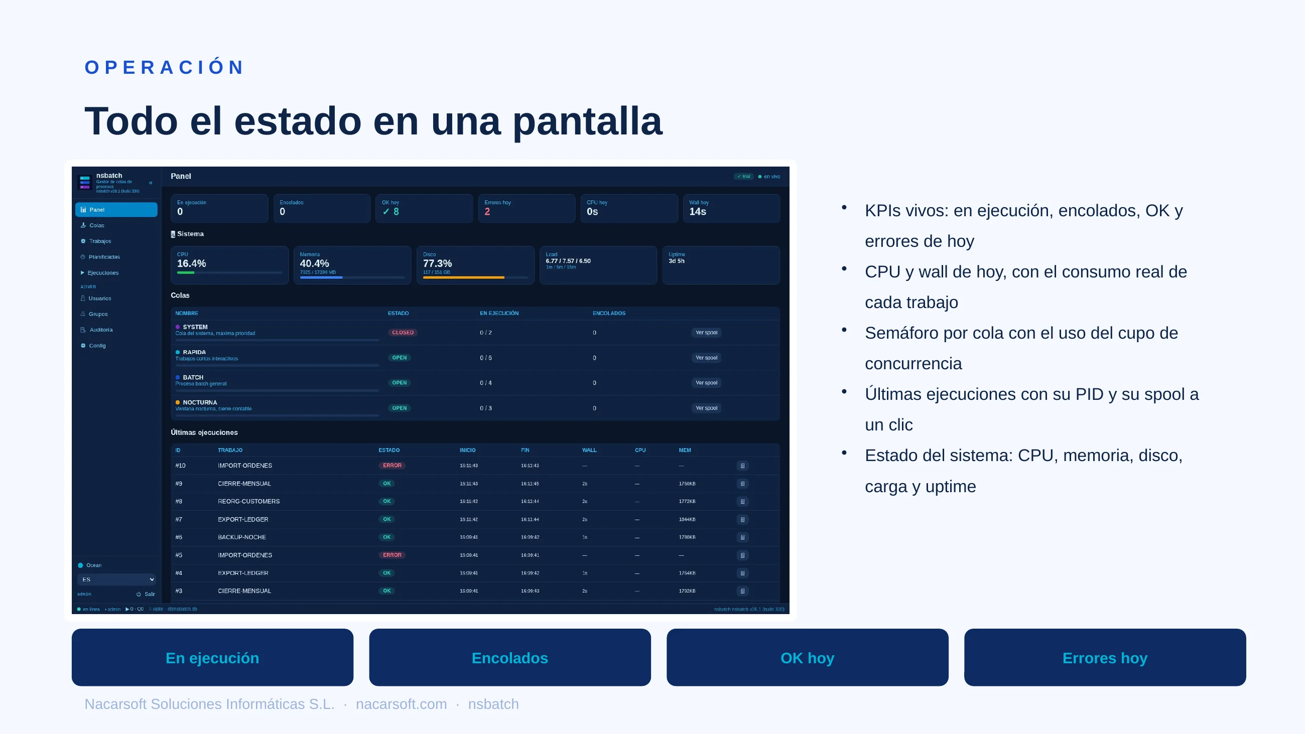 NSBatch — diapositiva 10