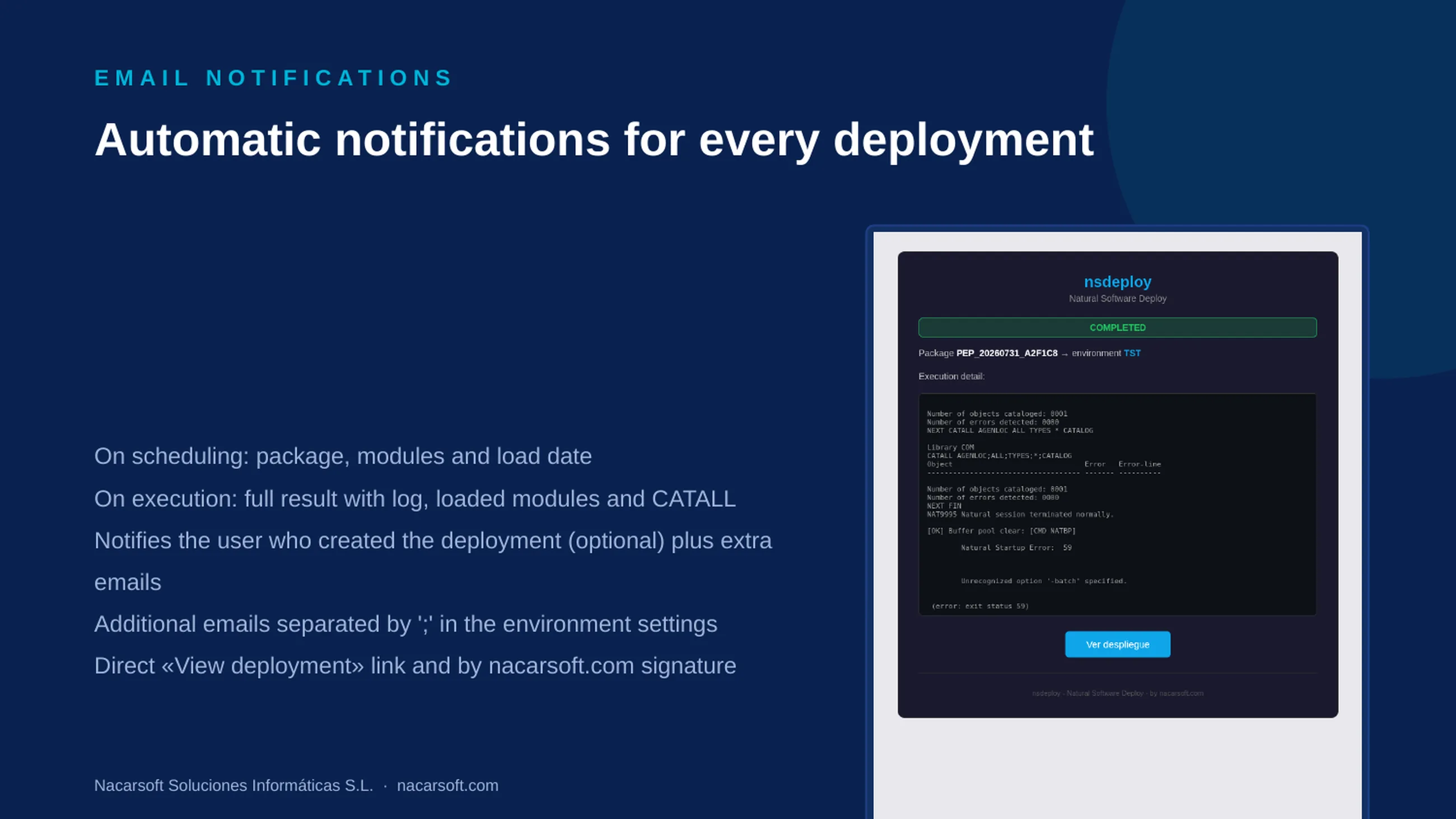 NSDeploy — diapositiva 17