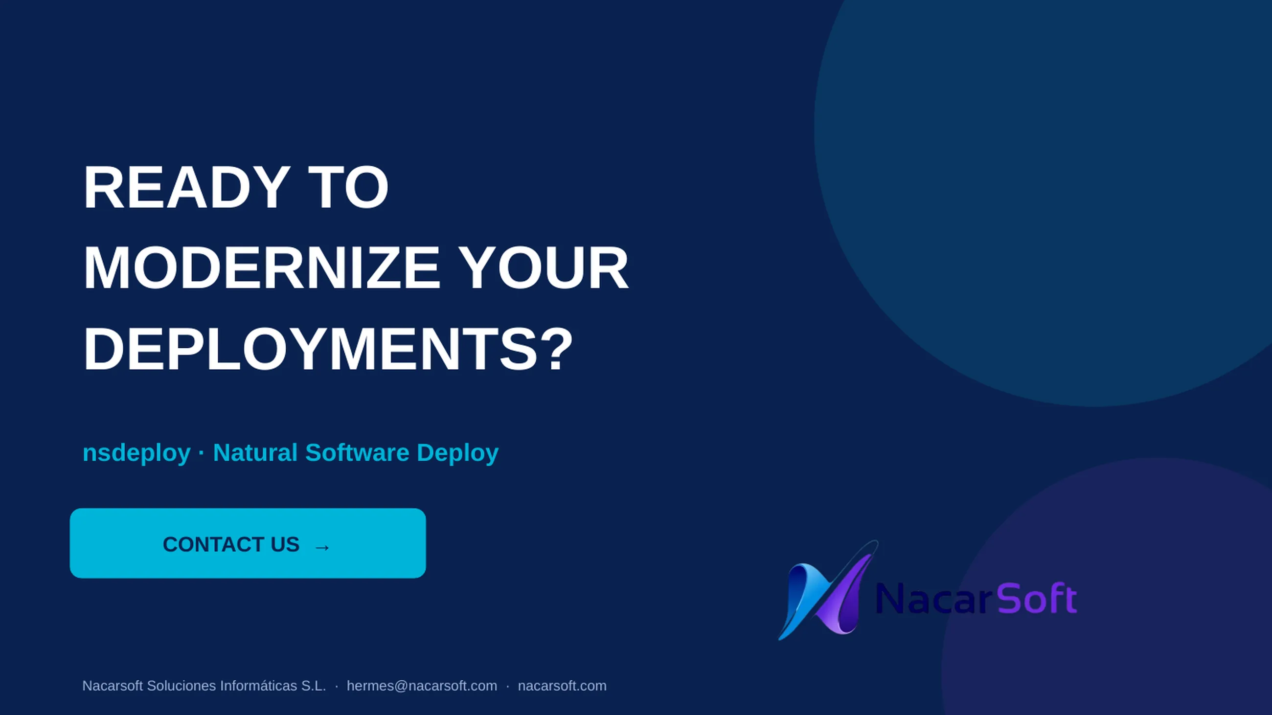 NSDeploy — diapositiva 27