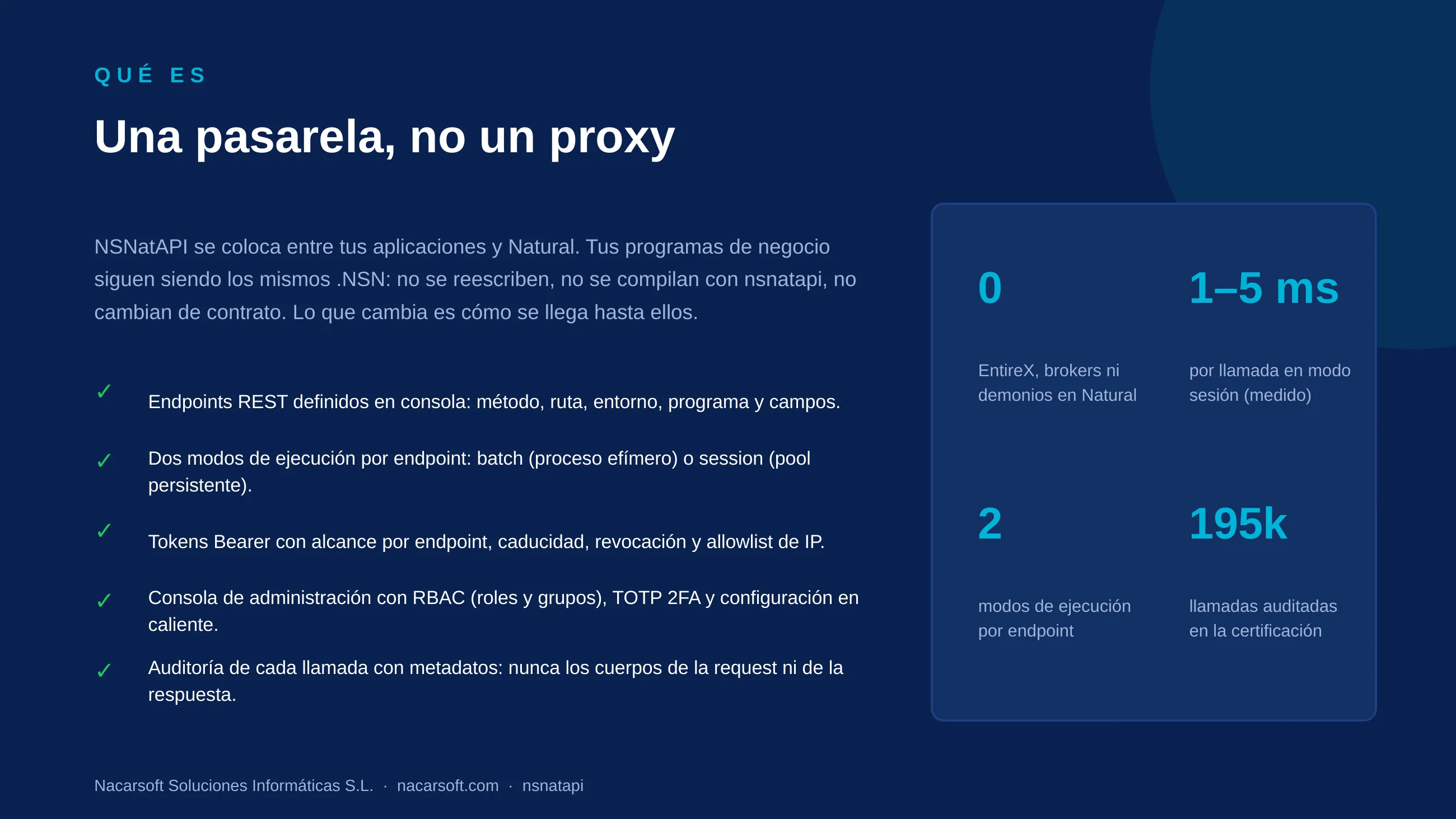 NSNatAPI — diapositiva 3